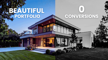 Beautiful Portfolio. Zero Leads.